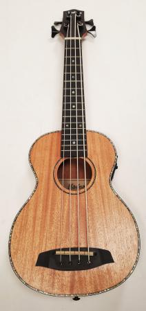 Hadean Bass Uke UKB-201 Abalone Left Handed Steel String