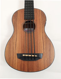 Hadean Bass Uke UKB-23 Fretless Left Handed