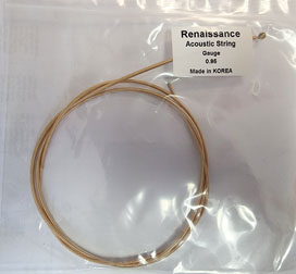 Renaissance Acoustic Bronze Single String .095