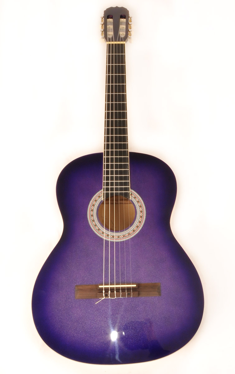 Purple guitar cheap