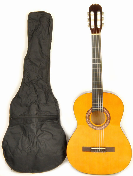 Omega Classical NA Full Size Left Handed Acoustic Guitar