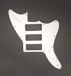 SX Pickguard Liquid 3P90 White