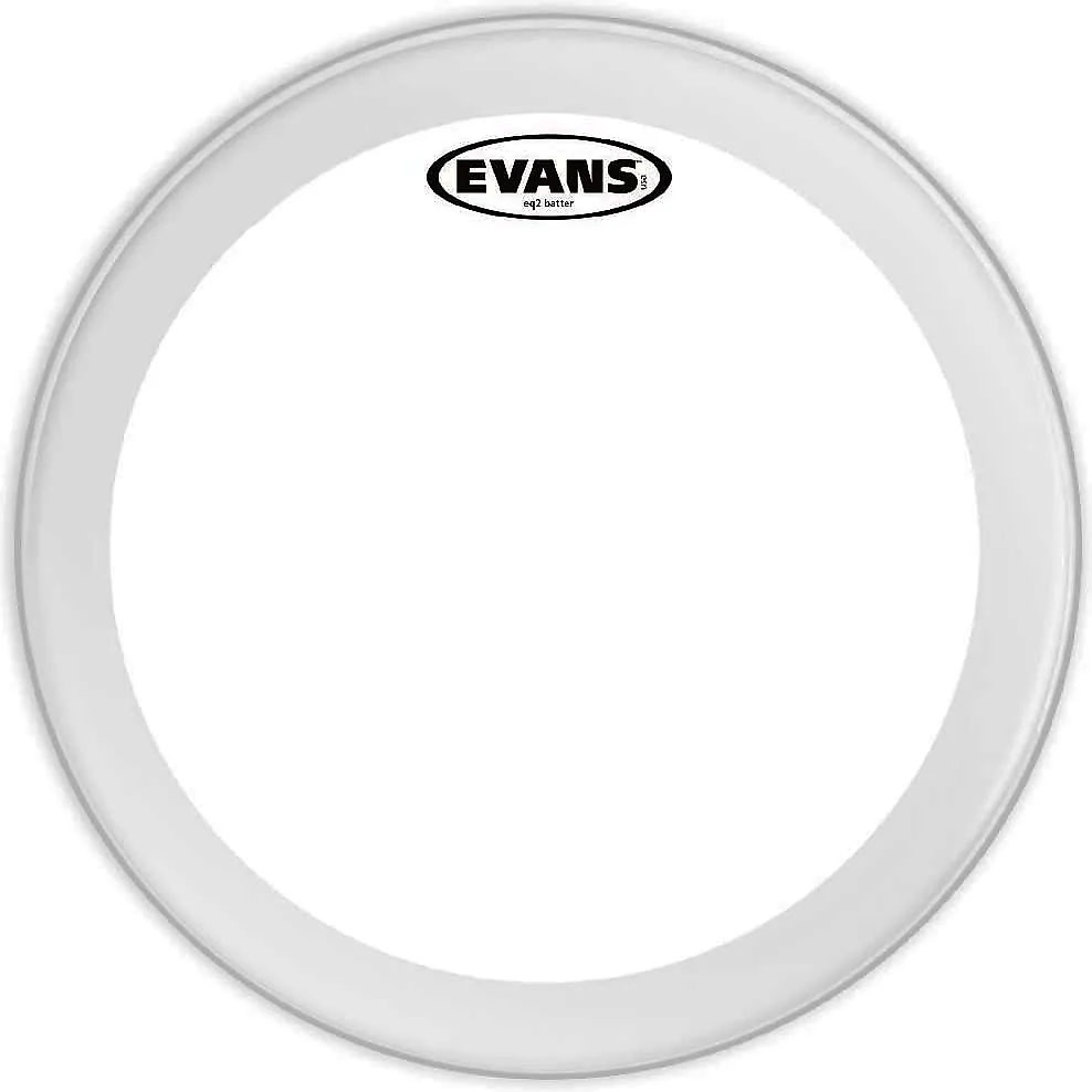 Evans eq2 bass drum head deals