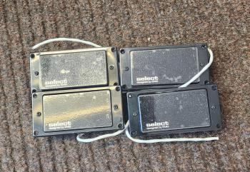 Box of EMG Select Pickups (2 Pair) Reclaimed