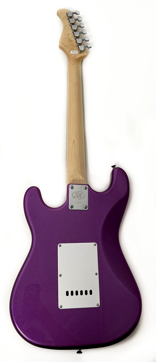 SX RST 3/4 MPP Purple Short Scale Guitar Pack