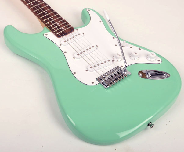 SX RST Pack SGN Surf Green Full Size Guitar Pack - RondoMusic.com