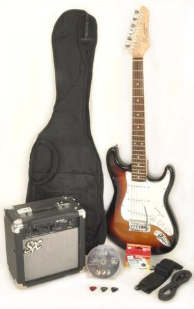 SX RST Pack 3TS Full Size Guitar Package