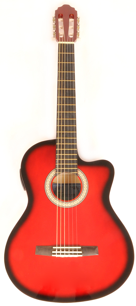SX CL-150CVT RDS Red Classical Acoustic Electric