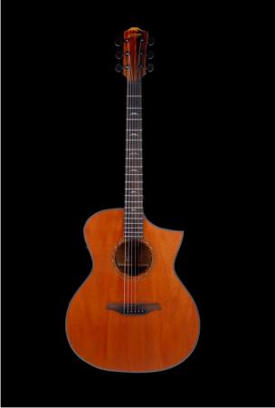 SX BAT4 MCE Auditorium Guitar Acoustic / Electric