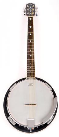 SX Country 6 String Banjo Left Handed w/Bag