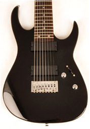 Hadean ELS 8 BK 8 String Guitar