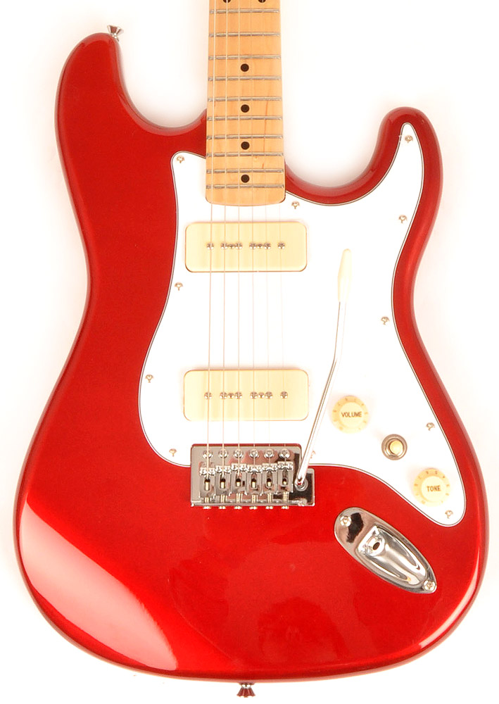 SX Hawk MN Alder P90 Candy Apple Red - RondoMusic.com
