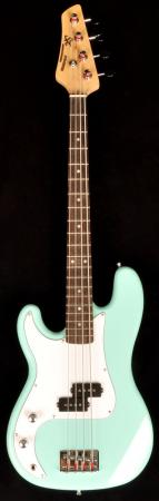 SX Ursa 1 JR RN PK PBU Left Handed 3/4 B Stock Bass Guitar and Bag only
