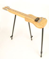 SX Lap 2 Ash NA Electric Lap Steel Guitar w/Stand & Bag