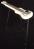 SX Lap 1 White Electric Lap Steel Guitar W/Bag and Stand 6