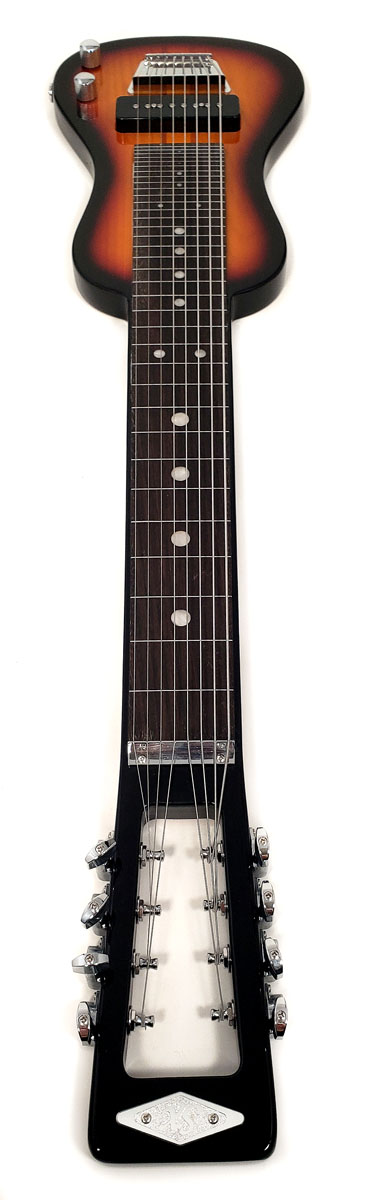 SX Lap 8 Ash 3TS Sunburst 8 String Lap Steel Guitar w/Stand SX Lap 8 Ash 3TS Sunburst 8 String Lap Steel Guitar w/Stand