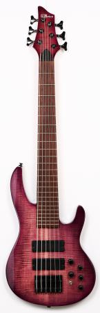 Brice HXB-406 3/4 AN Purple Flame Short Scale Bass  