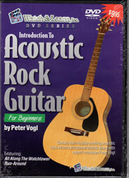 Introduction to Acoustic Rock Guitar DVD