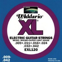 D'Addario EXL-120 2-Pack Guitar Strings
