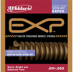 D'addario EXP 26 String Set