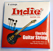 Indie 8 String Guitar String Set