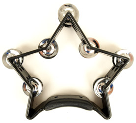 Century STR 10 BK Tambourine Box of 10