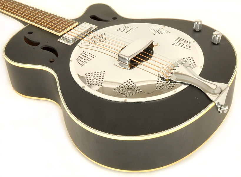 Omega FG-805 CE Black Resonator - RondoMusic.com