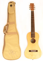 SX Trav 1 Portable Traveling Guitar Left Handed