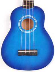 Omega UK-10 Bls Blue Ukulele