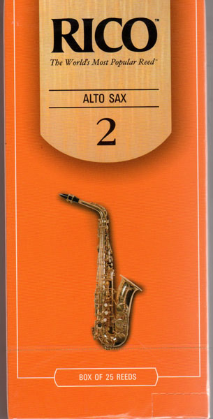 Rico Alto Sax Reeds Size 2 RondoMusic