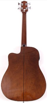 SX Burta Acoustic / Electric Bass (with case) at RondoMusic.com