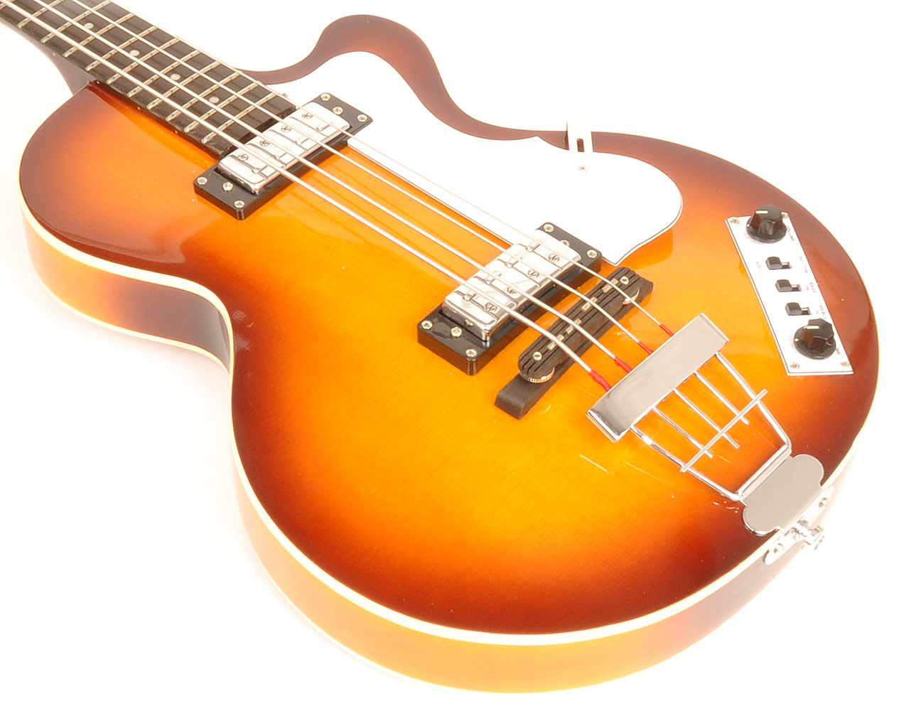 Douglas Violin Jazz Bass Sunburst Sample