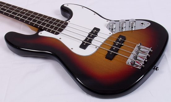 SX Guitars SJB62+/FL 2/3TS (バッグ付き) SX SJB62+/FL 2/3TS エレキベース フレットレス ジャズベース
