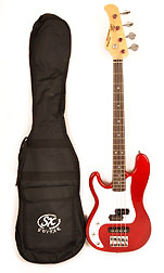 SX Ursa 3 JR RN ALDER CAR Left Handed SHORT SCALE BASS w/Bag