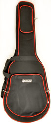 Attitude Busker BEG-20-101 Black-Red Guitar Bag