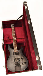 CASE FOR AGILE OR STRANDBERG HEADLESS GUITAR Douglas EGC-400 HD Black / Burgundy 