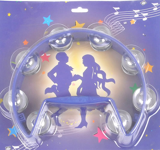 Century HMT-15 Tambourine Blue - RondoMusic.com