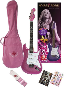 Fiche Descriptive Gypsy Rose GRE1K R - (Guitare Electrique Enfant)