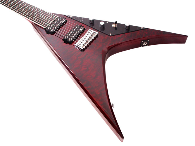 Agile Hornet 825 EB Tribal Red w/Case - RondoMusic.com