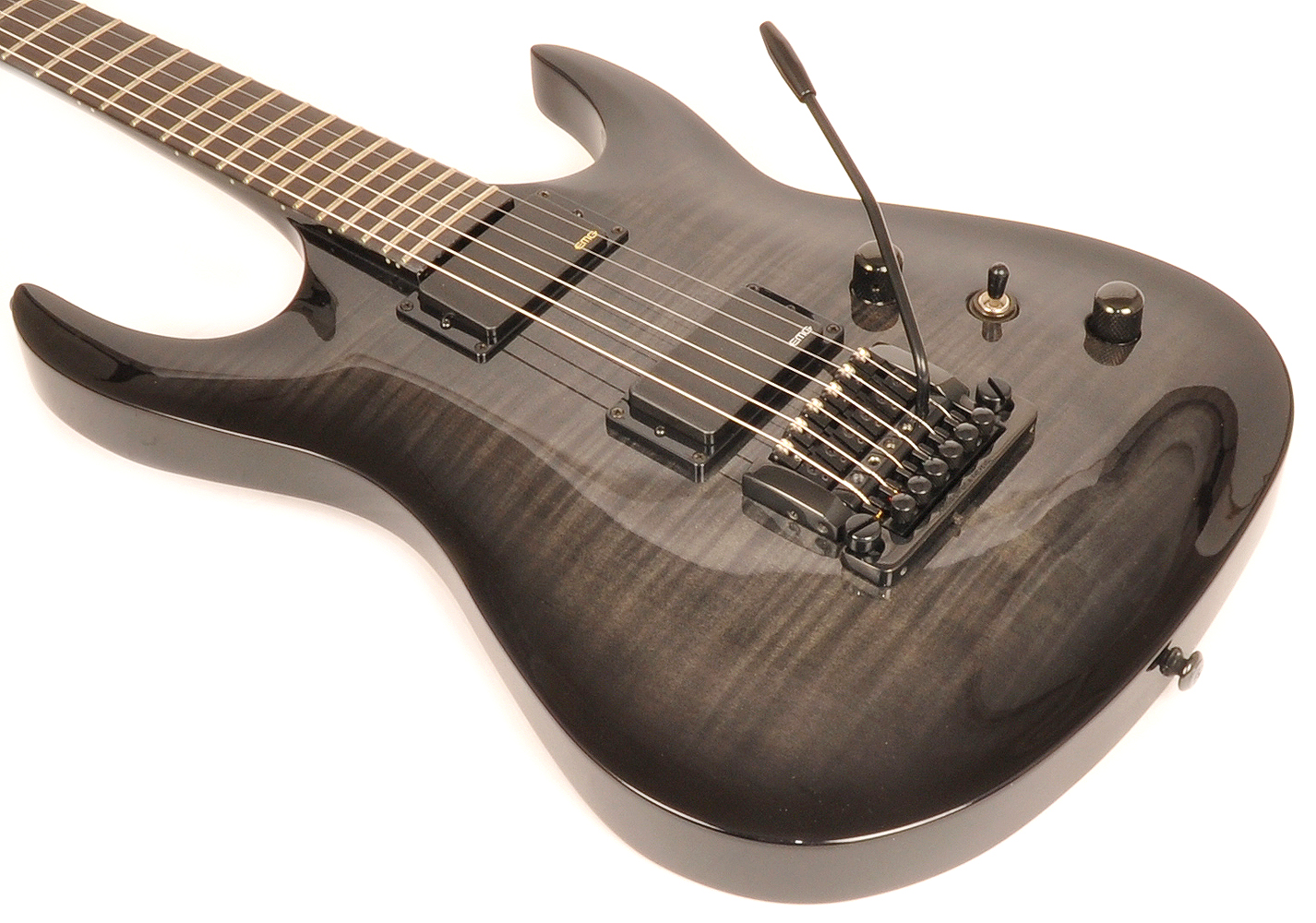 Agile Interceptor Pro 627 EB EMG Black Flame X Kahler - RondoMusic.com