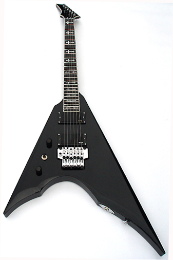 Left handed shop v guitar