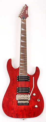 Douglas Scope 727 TR Red 7 String Guitar RondoMusic