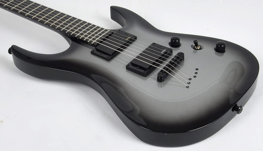 Agile Septor Elite 625 EB EMG Silverburst A19961 - RondoMusic.com