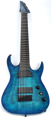Agile Septor Elite 830 EB EMG Blue Flame - RondoMusic.com