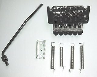 Floyd Rose Licensed 6 String Locking Tremolo Black Chrome