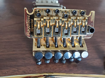 Floyd Rose Special 6 String Tremolo Gold