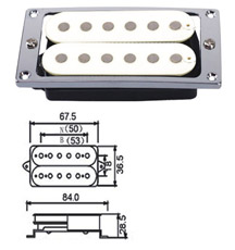 SX Pickups Dr Part HPU White (Set of 2)